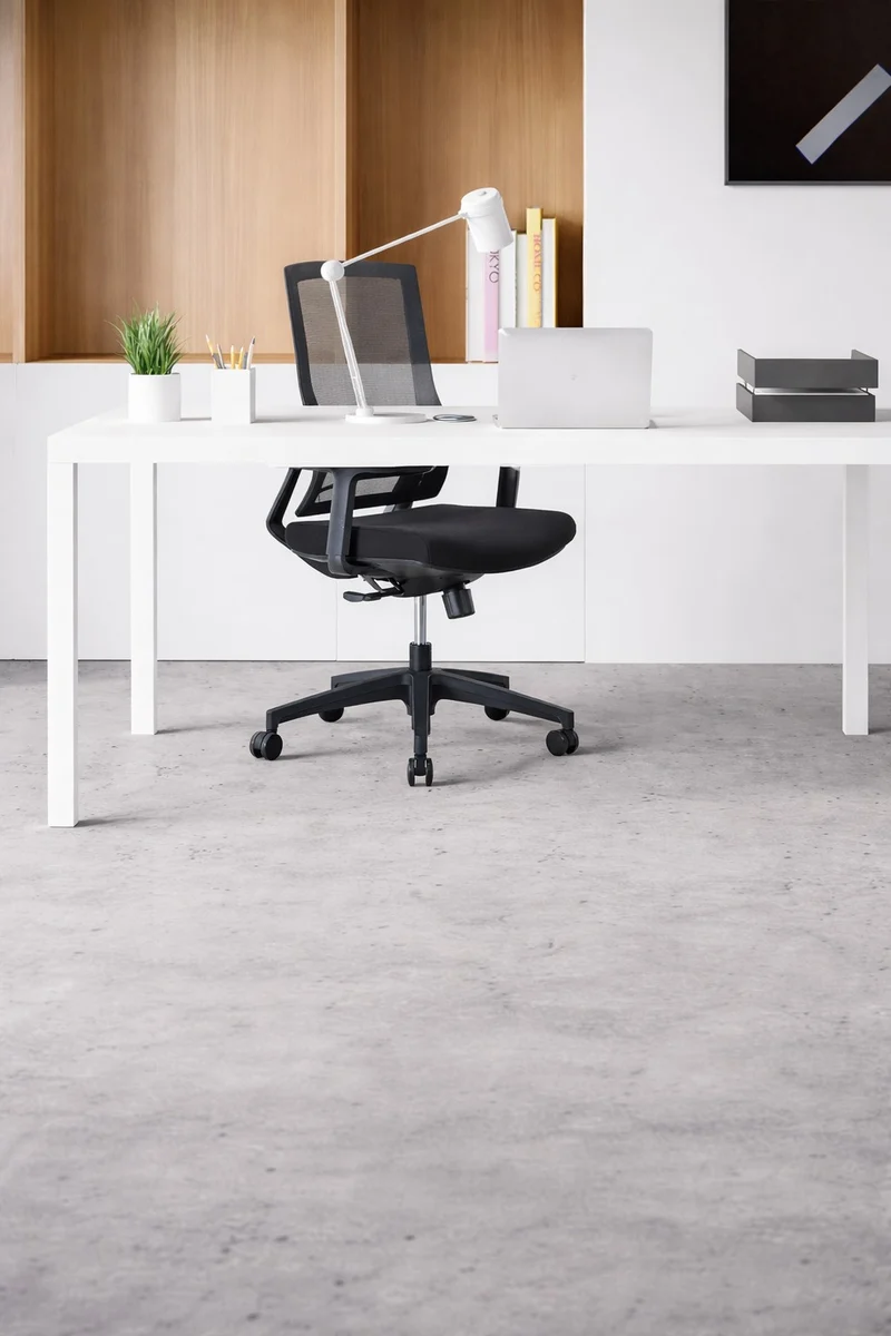 Fauteuil de bureau ergonomique Go et accoudoirs 3D