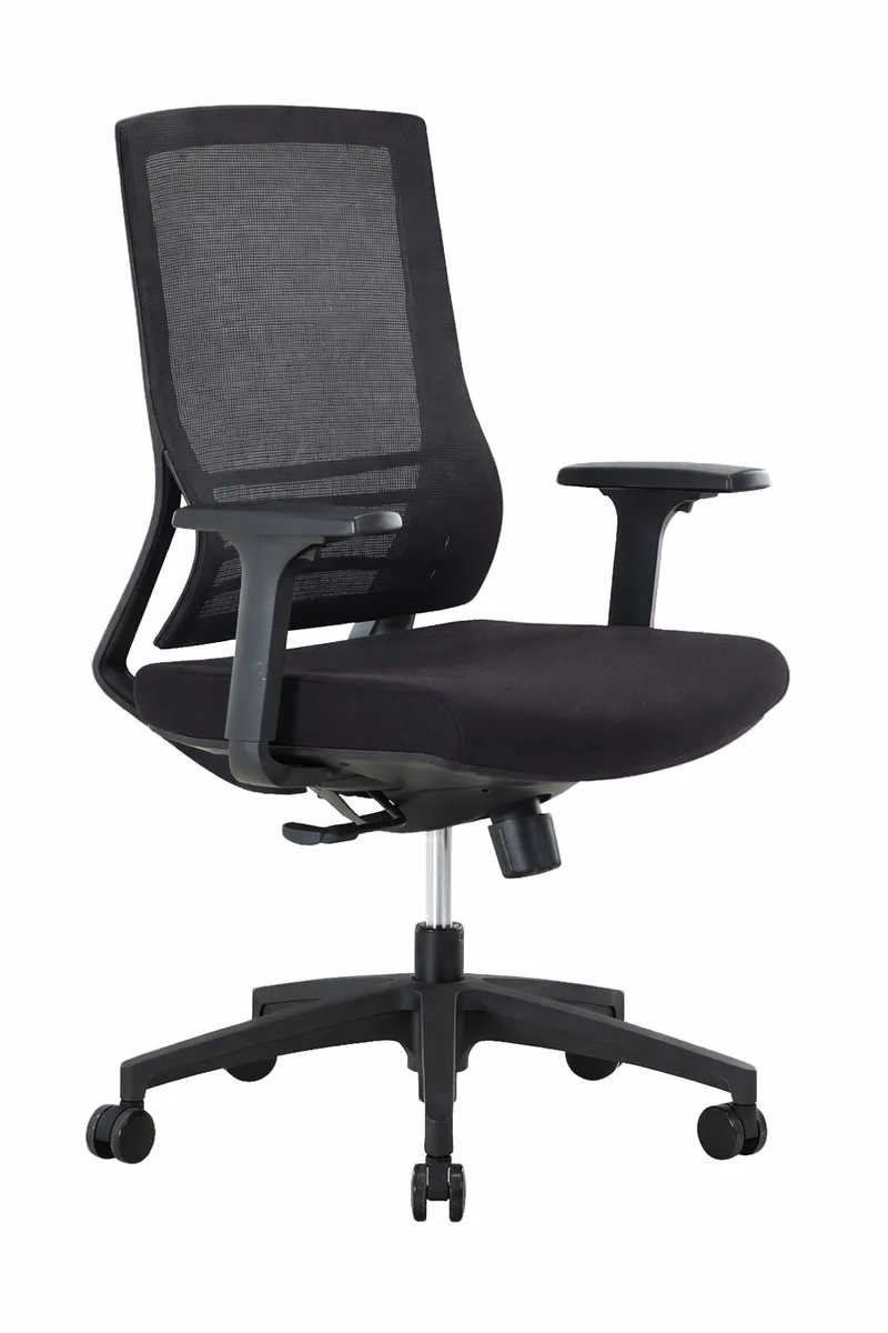 Fauteuil de bureau ergonomique Go et accoudoirs 3D