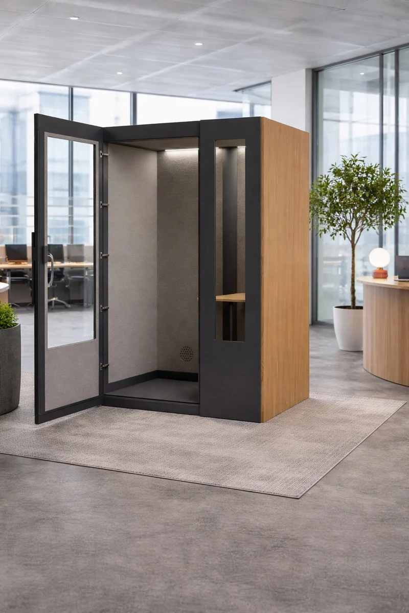 Cabine acoustique de Travail NO SOUND Standard 1 pers