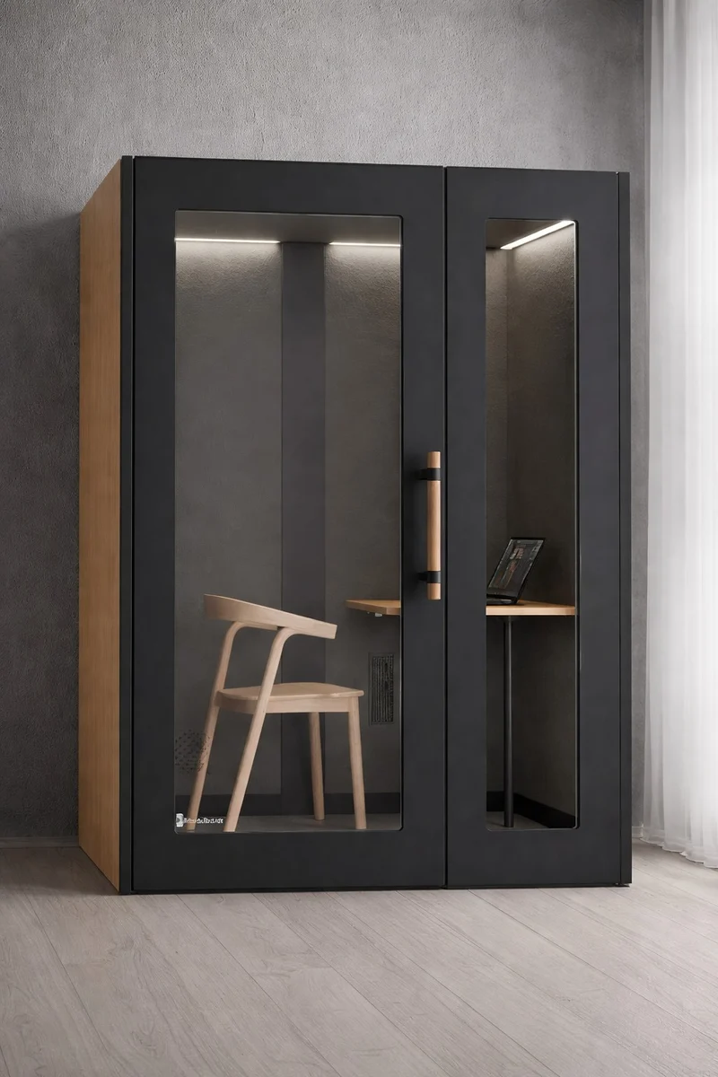 Cabine acoustique de Travail NO SOUND Standard 1 pers