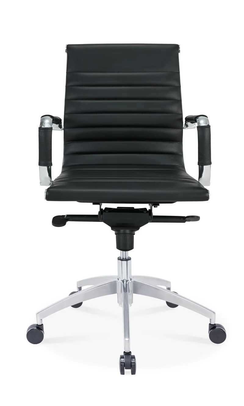 Fauteuil Réunion basculant Persée Cuir Bas Dossier