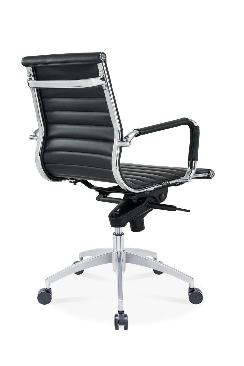 Fauteuil Réunion basculant Persée Cuir Bas Dossier