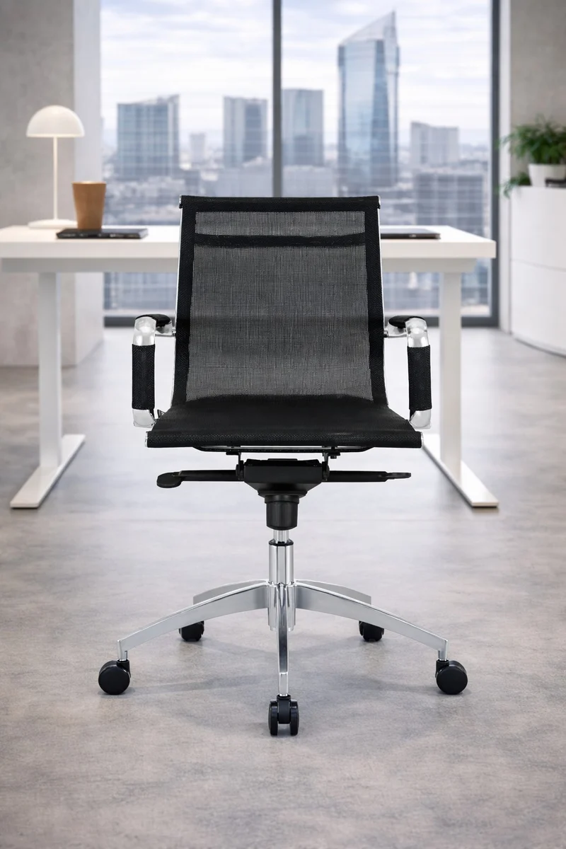 Fauteuil Réunion basculant Persée Bas Dossier Résille