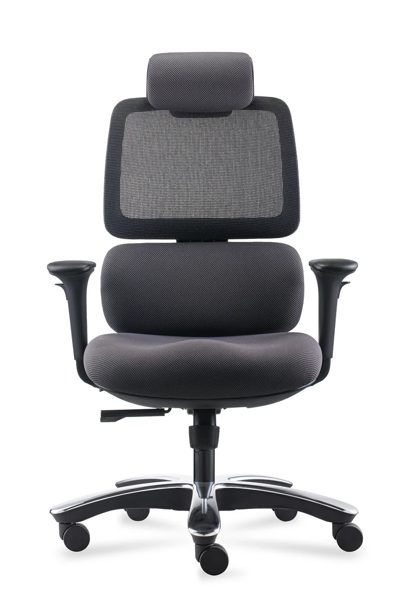 Fauteuil ergonomique XXL Ursa - Usage intensif 24H (180 kg)
