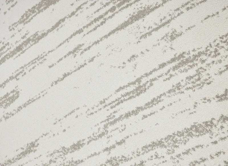 Tapis strié beige et gris 200 x 290 cm NOEA