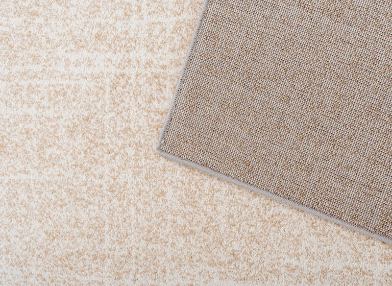 Tapis beige à motifs écru 160 x 230 cm SOLANN