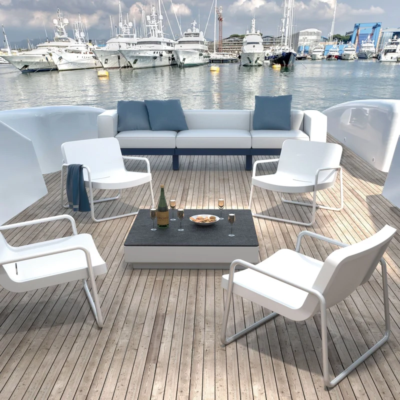 Outdoor Armchair TIME OUT by Rodolfo Dordoni for Serralunga