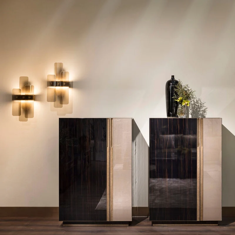 Brass Wall Sconce OSCAR by Sicis