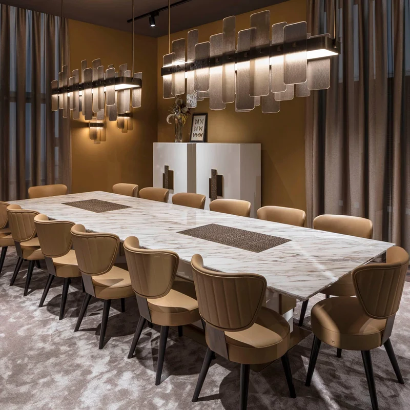 Brass Suspension Lamp OSCAR by Sicis