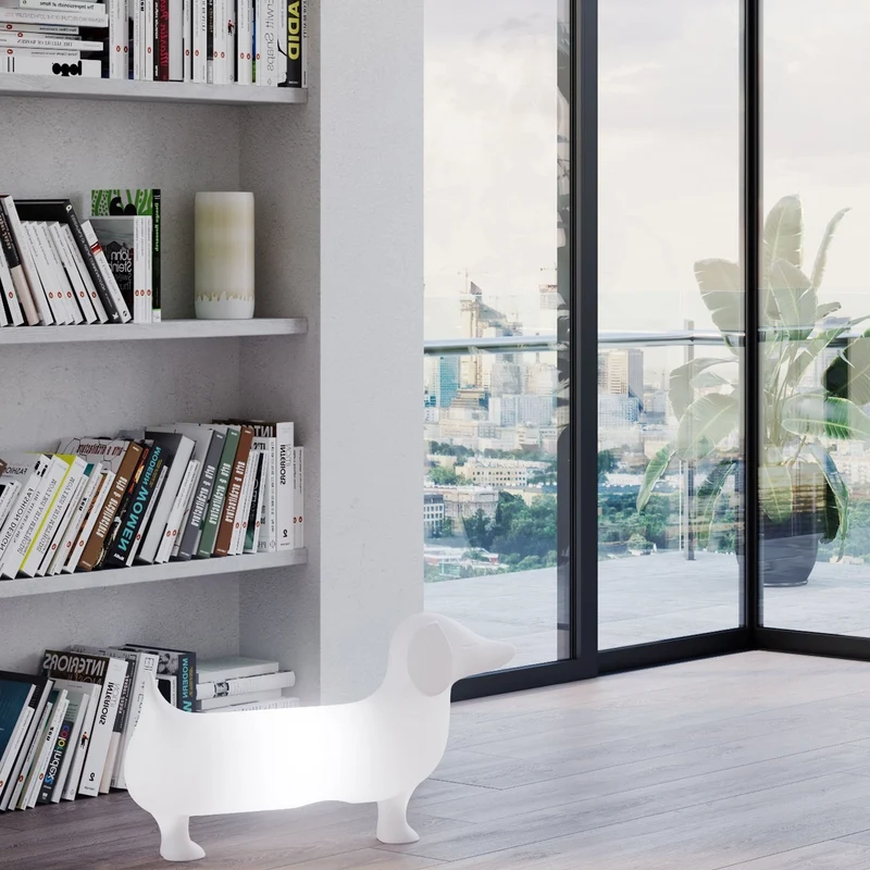 Decorative Object OTTO with Light by Alessandra Baldereschi for Serralunga