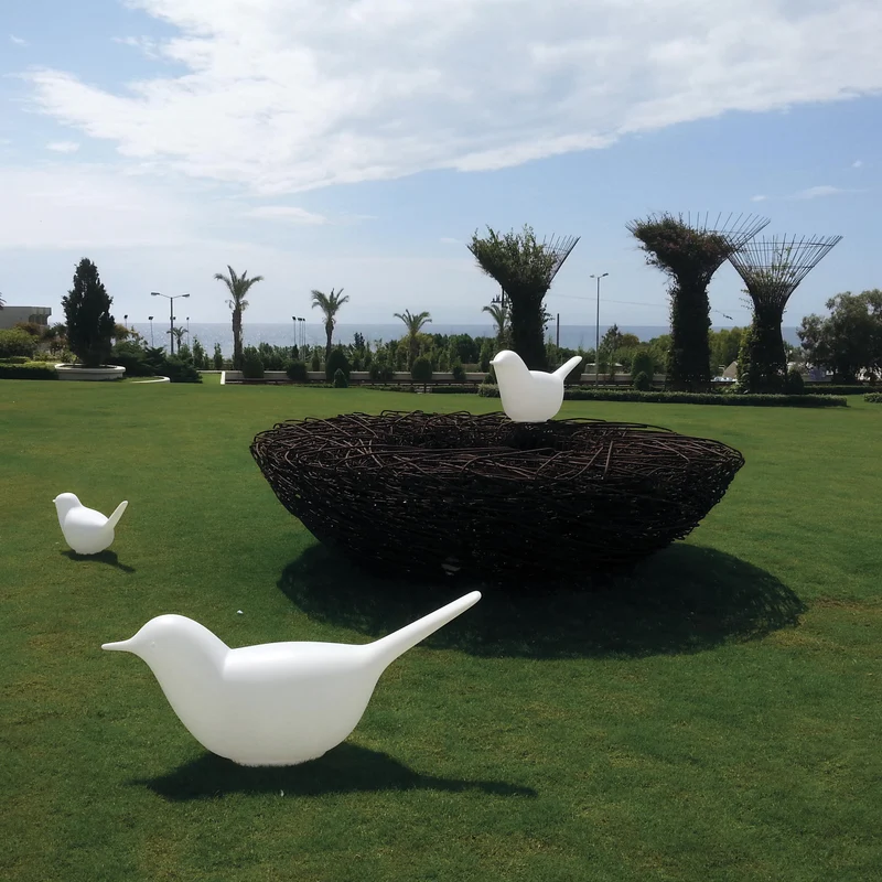 Decorative Object PULCINO Set of Two by Eero Aarnio for Serralunga