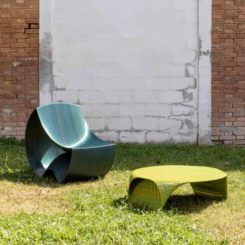 3D Printed Armchair CAPRI by Mediterranea Design