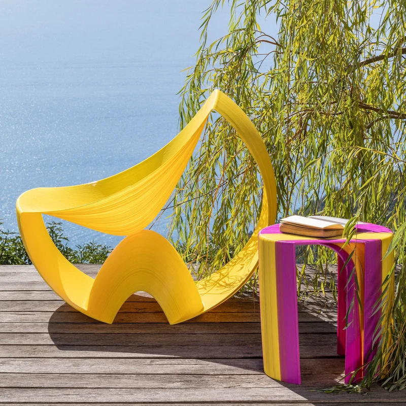 3D Printed Armchair CAPRI by Mediterranea Design