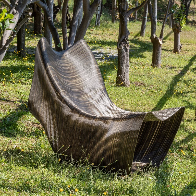 3D Printed Lounge Chair VULCANO by Mediterranea Design