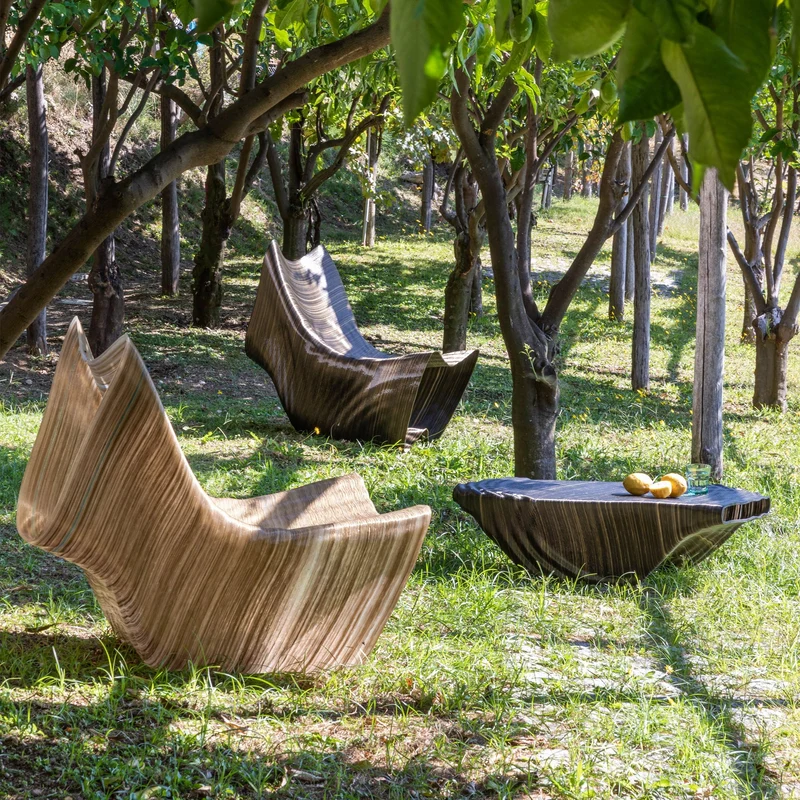 3D Printed Lounge Chair VULCANO by Mediterranea Design