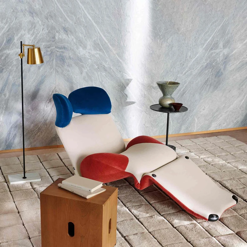 Fabric Armchair WINK, designed by Toshiyuki Kita for Cassina