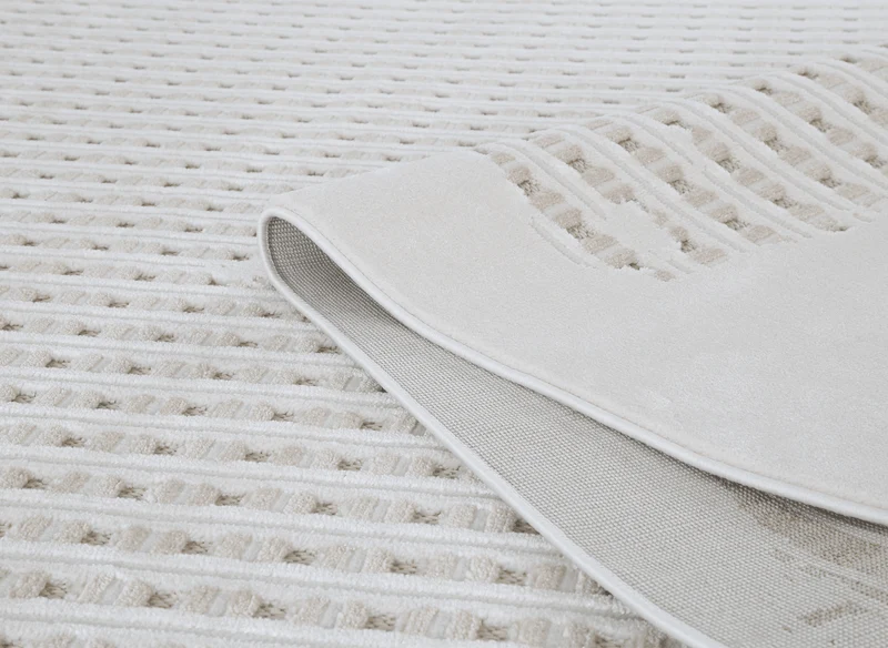Tapis gris à motifs graphique 200 x 290 cm SIRMA
