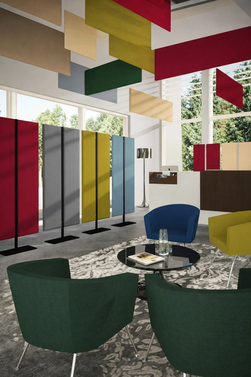 Cloison acoustique Aria H140 / H160 / H180