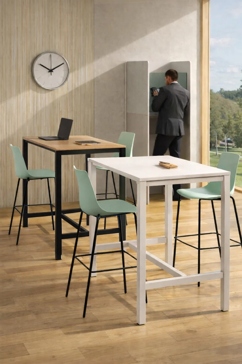Table Haute Astral 4 à 8 Pers 120 à 160 cm