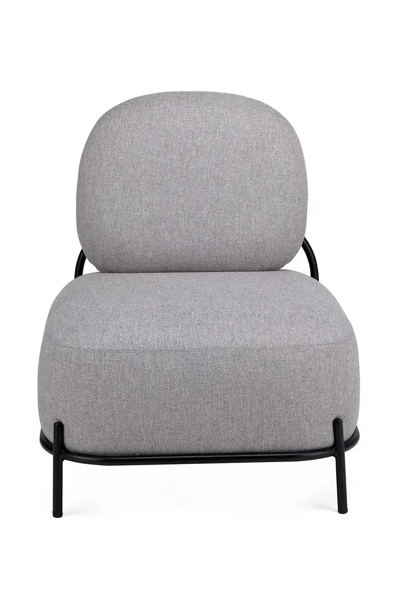 Fauteuil d'accueil Brooklin - Pieds métal
