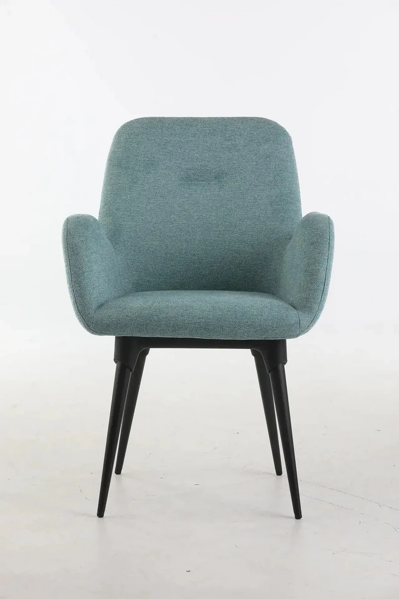 Fauteuil d'accueil et réunion Shino – Pieds métal
