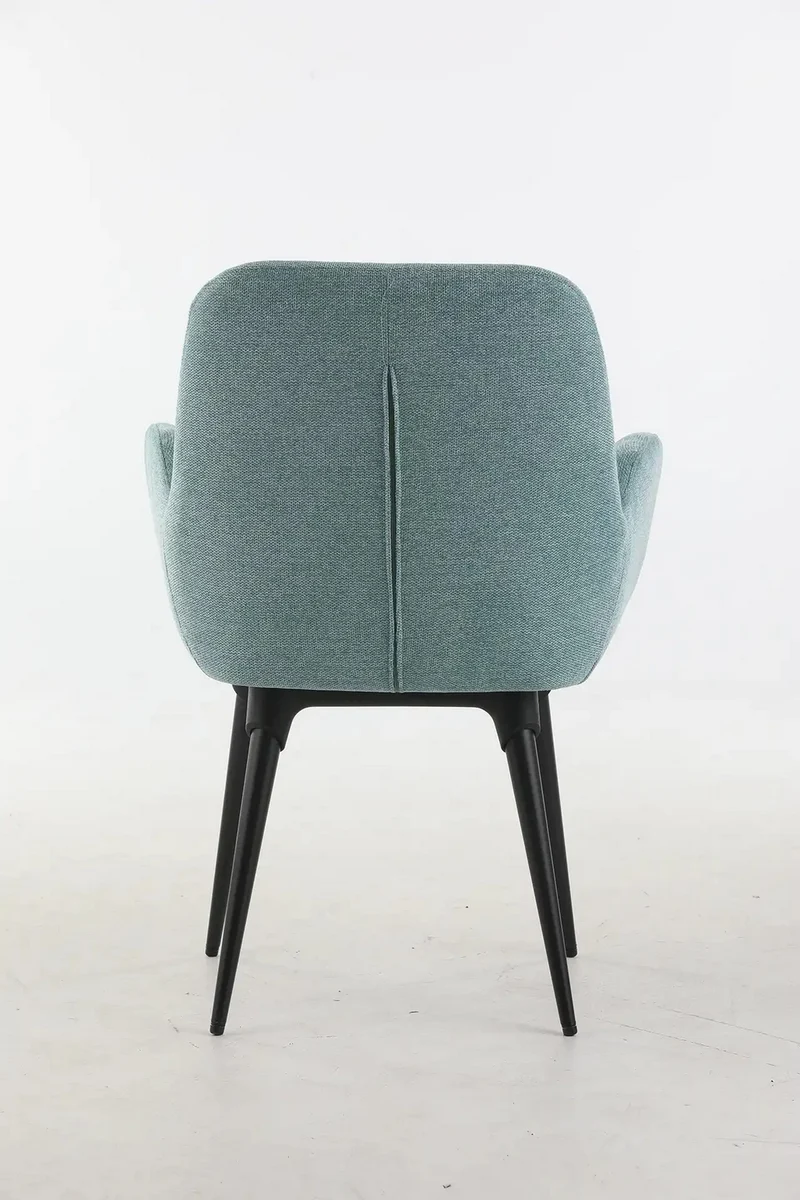 Fauteuil d'accueil et réunion Shino – Pieds métal