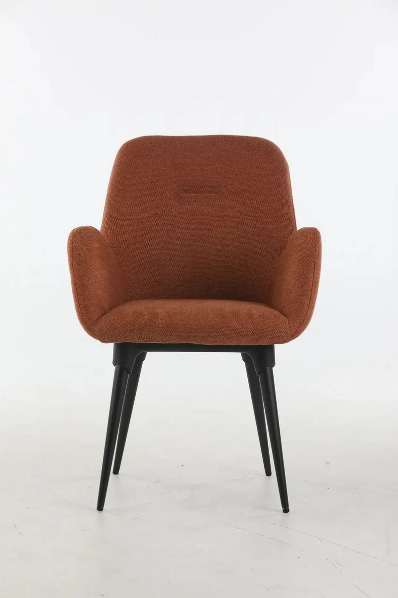 Fauteuil d'accueil et réunion Shino – Pieds métal