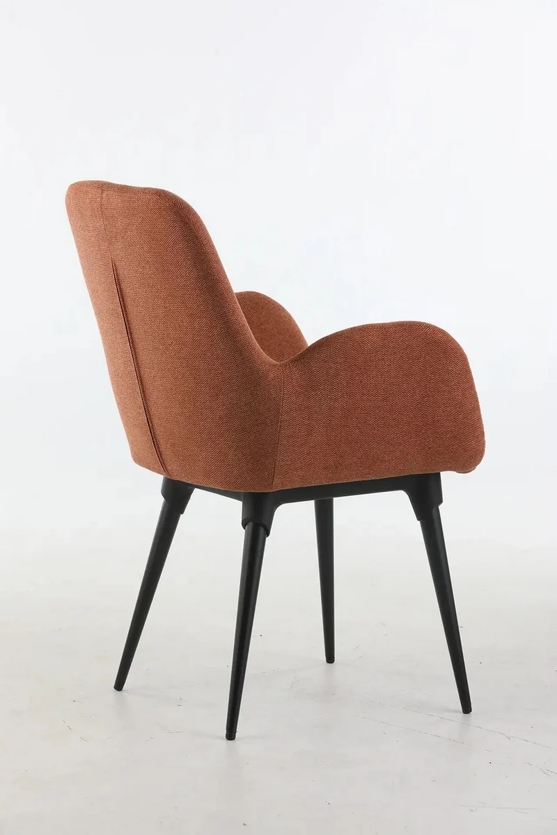 Fauteuil d'accueil et réunion Shino – Pieds métal