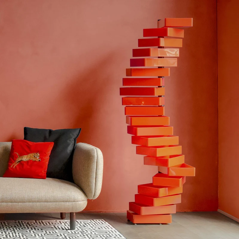 Cabinet REVOLVING CABINET by Shiro Kuramata for Cappellini