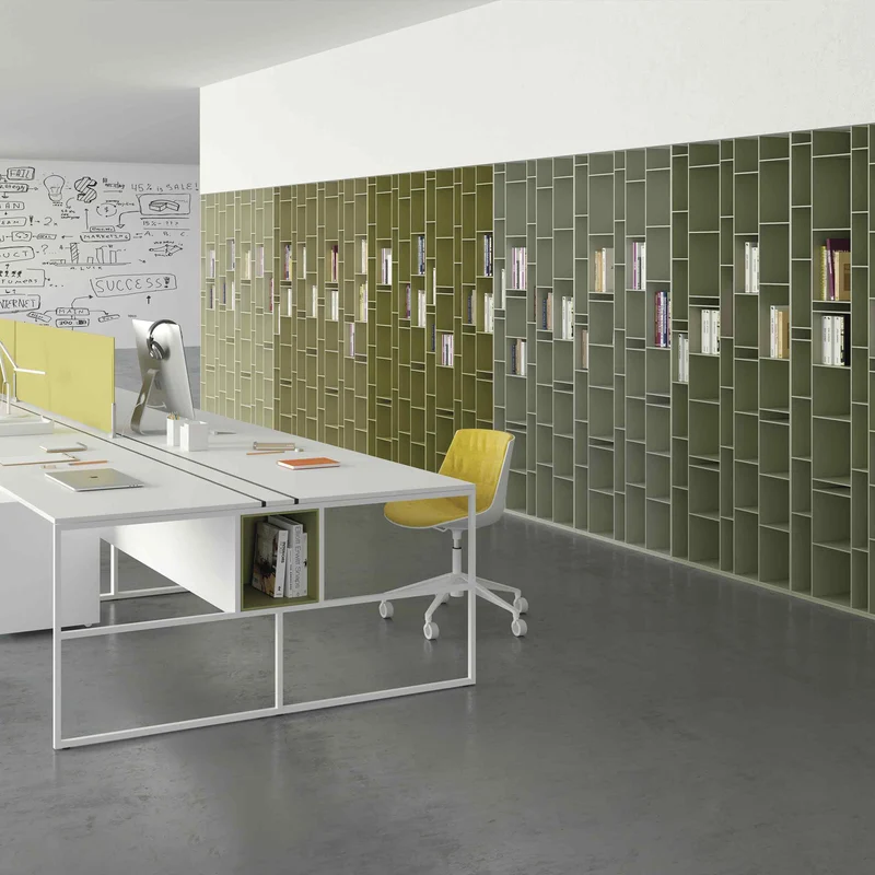 Modular Bookcase RANDOM by Eva Paster & Michael Geldmacher for MDF Italia