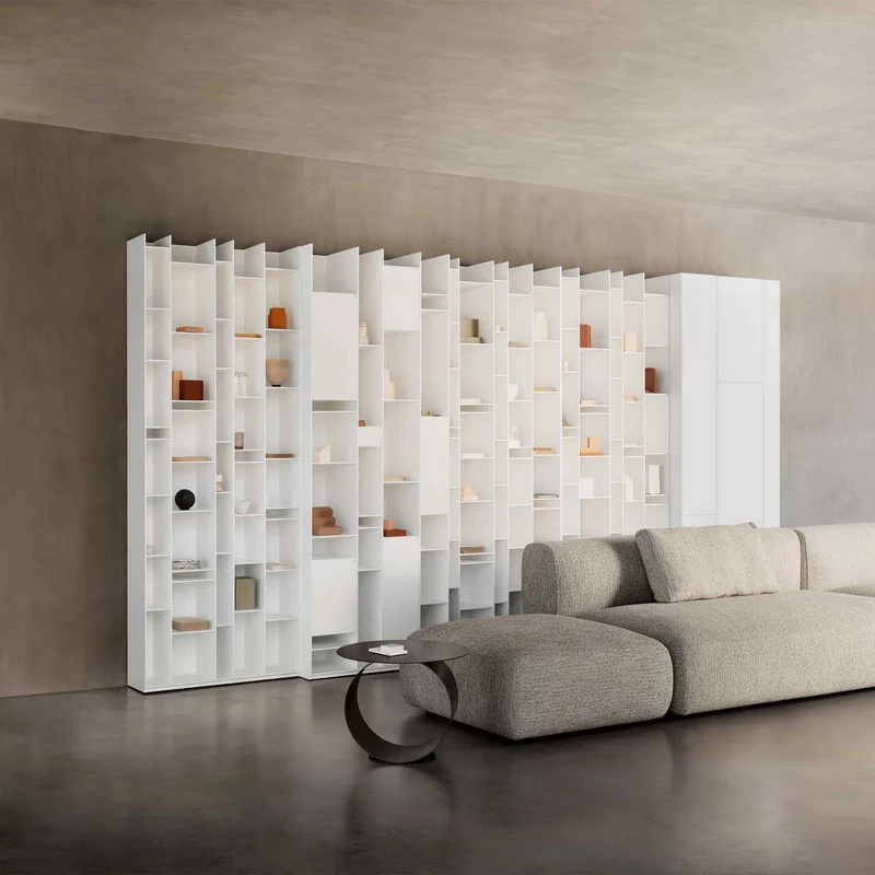 Modular Bookcase RANDOM by Eva Paster & Michael Geldmacher for MDF Italia
