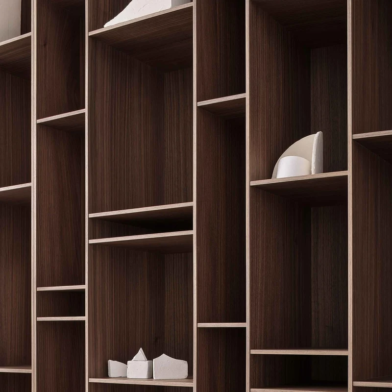 Modular Bookcase RANDOM by Eva Paster & Michael Geldmacher for MDF Italia