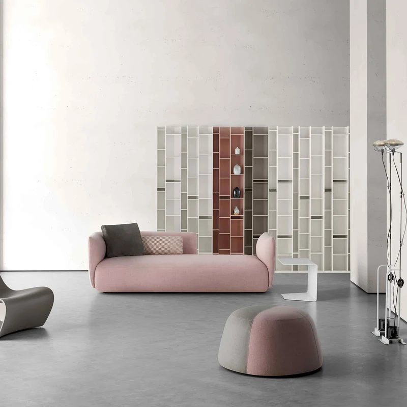 Modular Bookcase RANDOM by Eva Paster & Michael Geldmacher for MDF Italia