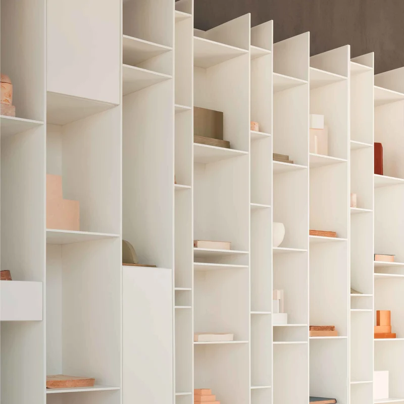 Modular Bookcase RANDOM by Eva Paster & Michael Geldmacher for MDF Italia