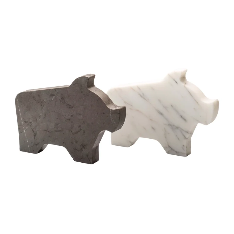 Marble Paperweight MAIALINO GRANDE by Alessandra Grasso