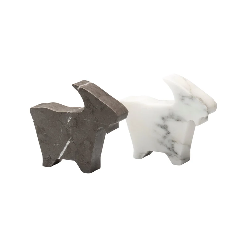 Marble Paperweight CAPRETTA PICCOLA by Alessandra Grasso