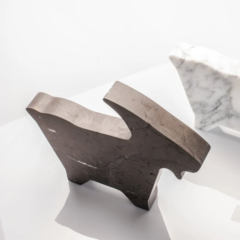 Marble Paperweight CAPRETTA PICCOLA by Alessandra Grasso