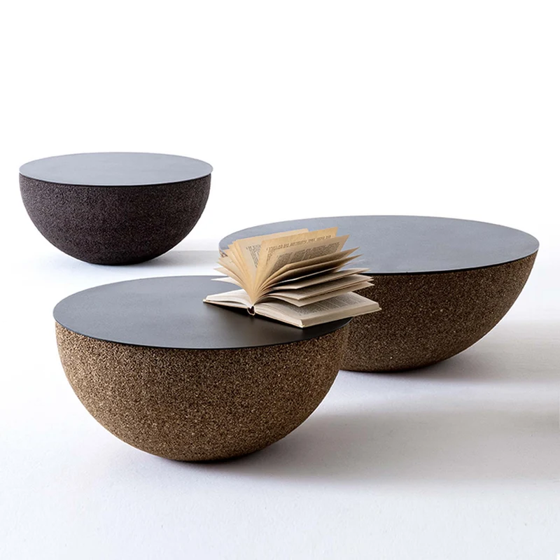 Coffee Table CORBULA 80 RIBASSATO by Jari Franceschetto for Suber