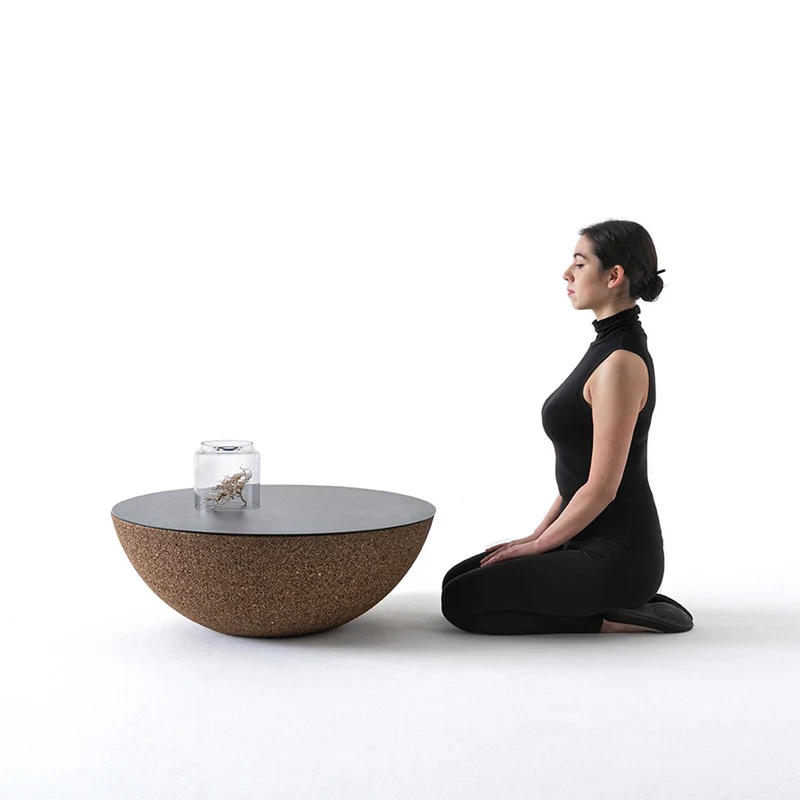 Coffee Table CORBULA 80 by Jari Franceschetto for Suber