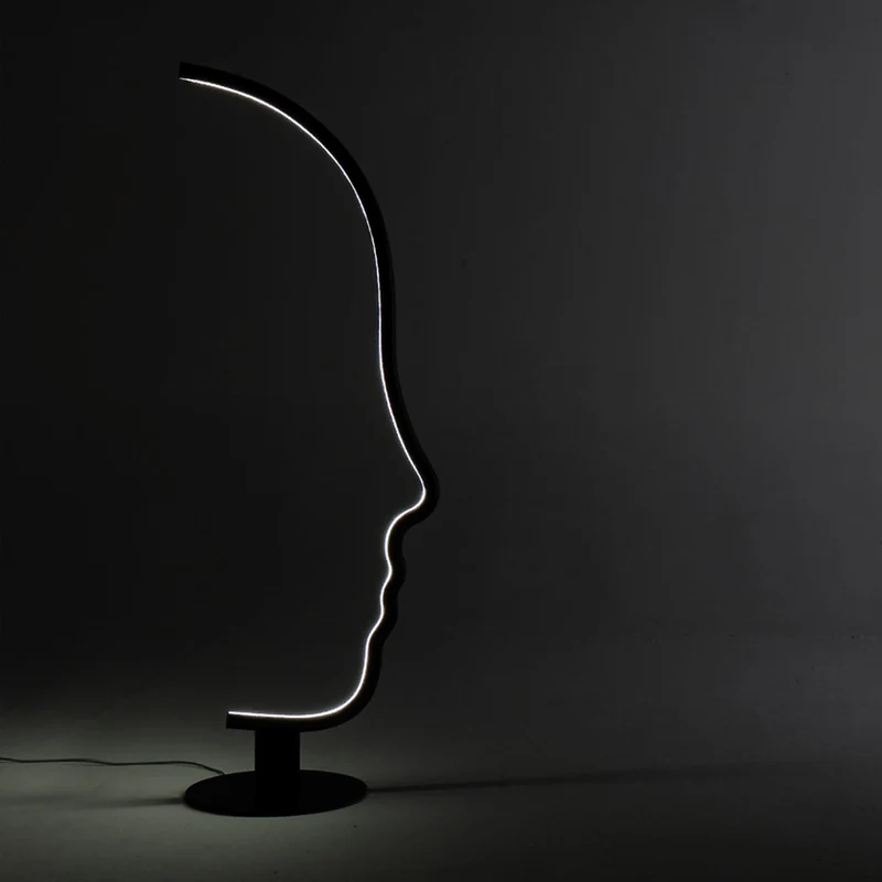 Floor Lamp VIS a VIS by Gregorio Facco for Mogg