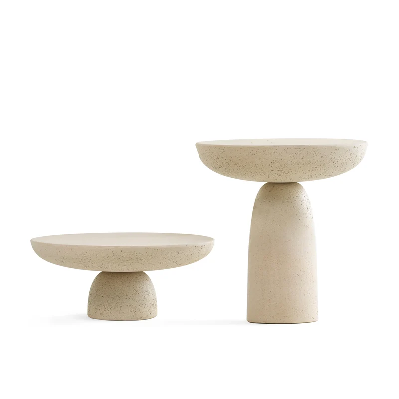 Coffee Table OLO Ivory by Antonio Facco for Mogg