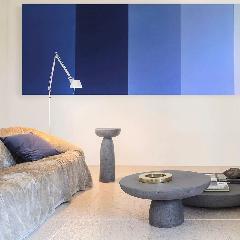 Coffee Table OLO Anthracite by Antonio Facco for Mogg