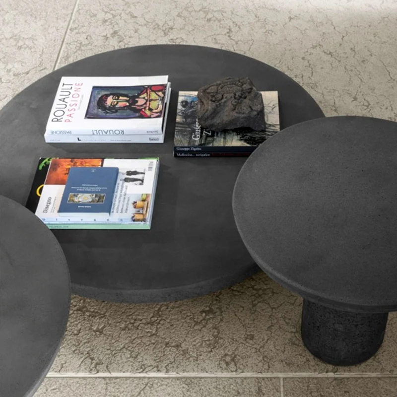 Coffee Table OLO Anthracite by Antonio Facco for Mogg