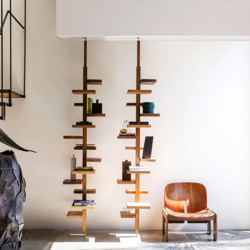 Revolving Bookshelf ADELAIDE WOOD by Claudio Bitetti for Mogg