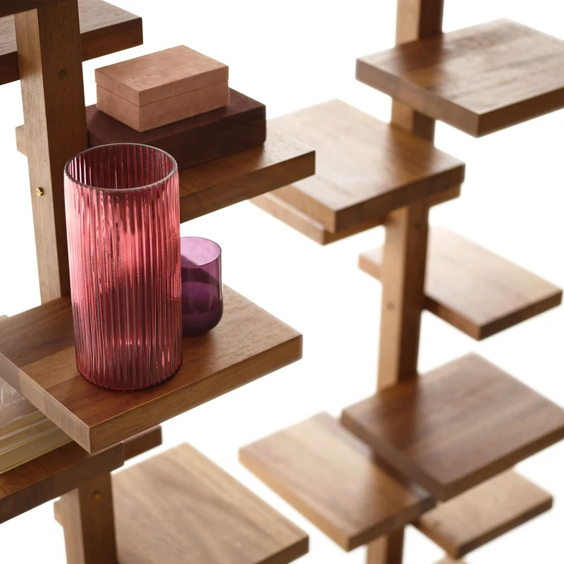 Revolving Bookshelf ADELAIDE WOOD by Claudio Bitetti for Mogg