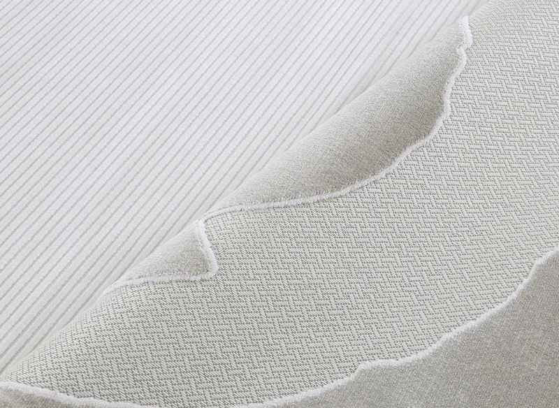 Tapis gris à motif circulaire 200 x 290 cm SYDNEY