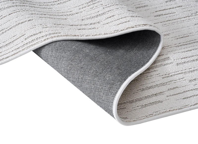 Tapis gris à motifs 200 x 290 cm BRIDGE
