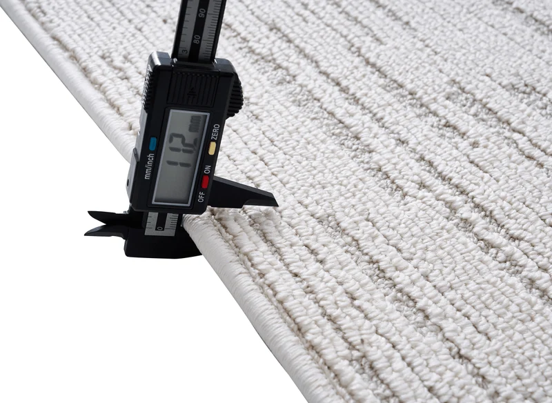Tapis gris à motifs 200 x 290 cm BRIDGE