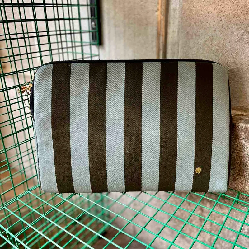 POCHETTE ORDINATEUR RAYURE