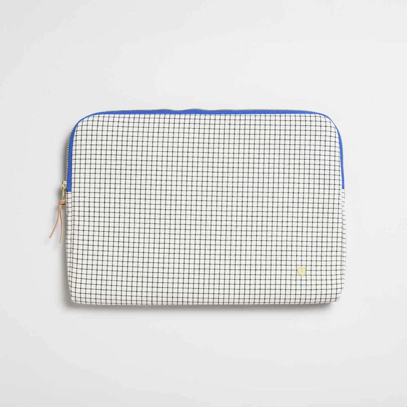 POCHETTE ORDINATEUR CARREAUX